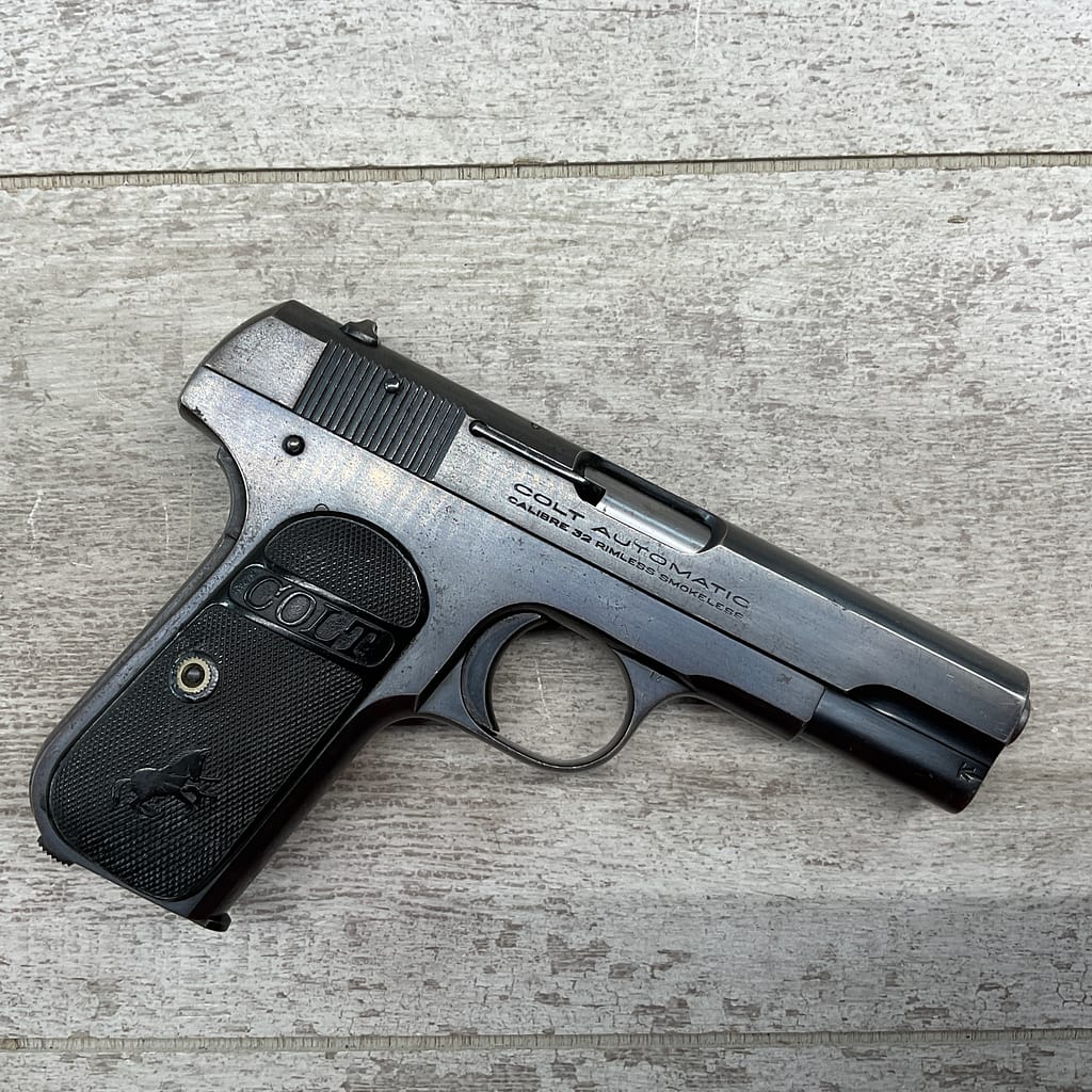 トイガン .32 CAW AUTOMATIC COLT PISTOL CAW 32 Auto HW Black Model Gun
