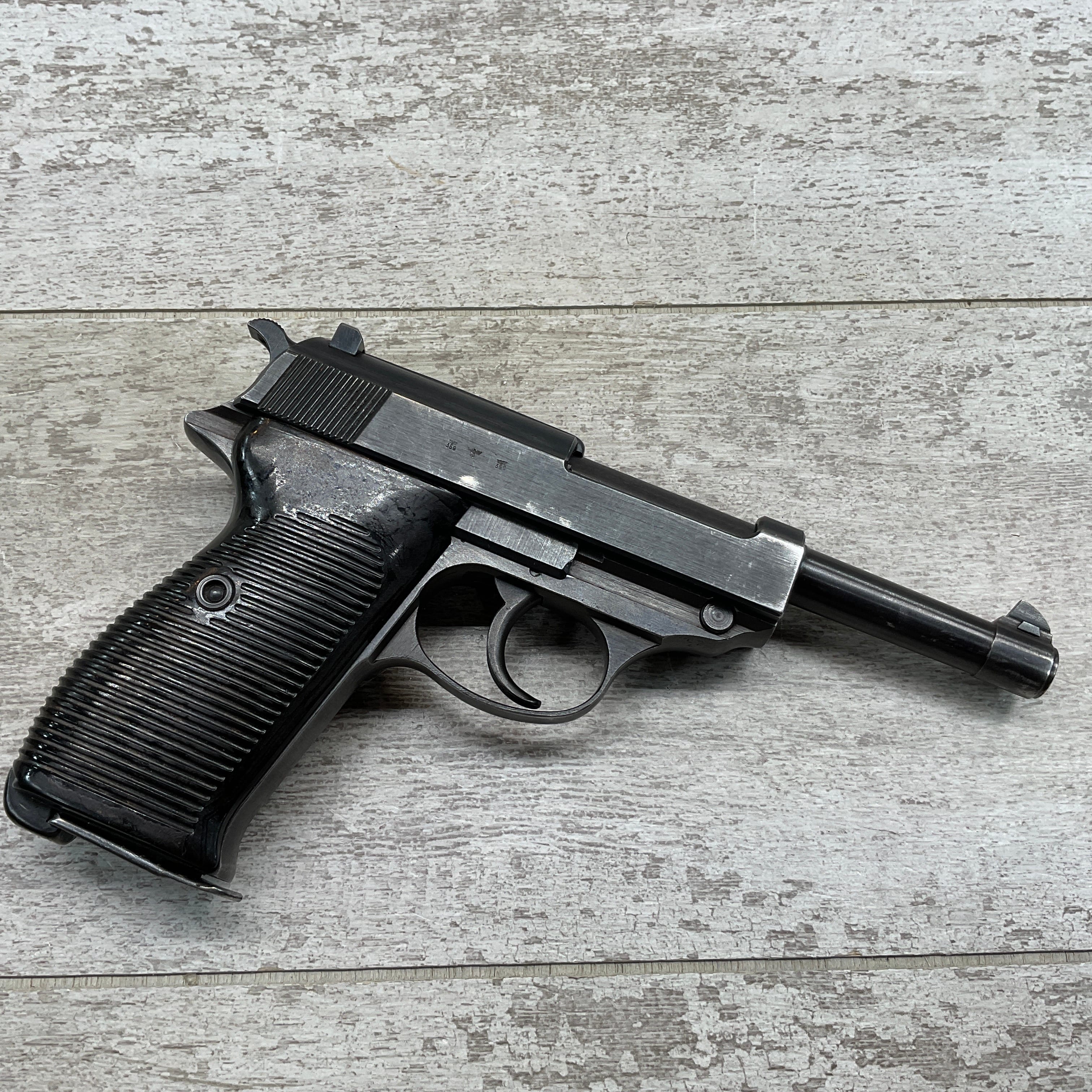 WALTHER P38 9MM PISTOL 1942 WALTHER AC42 P38 9MM NAZI MARKED