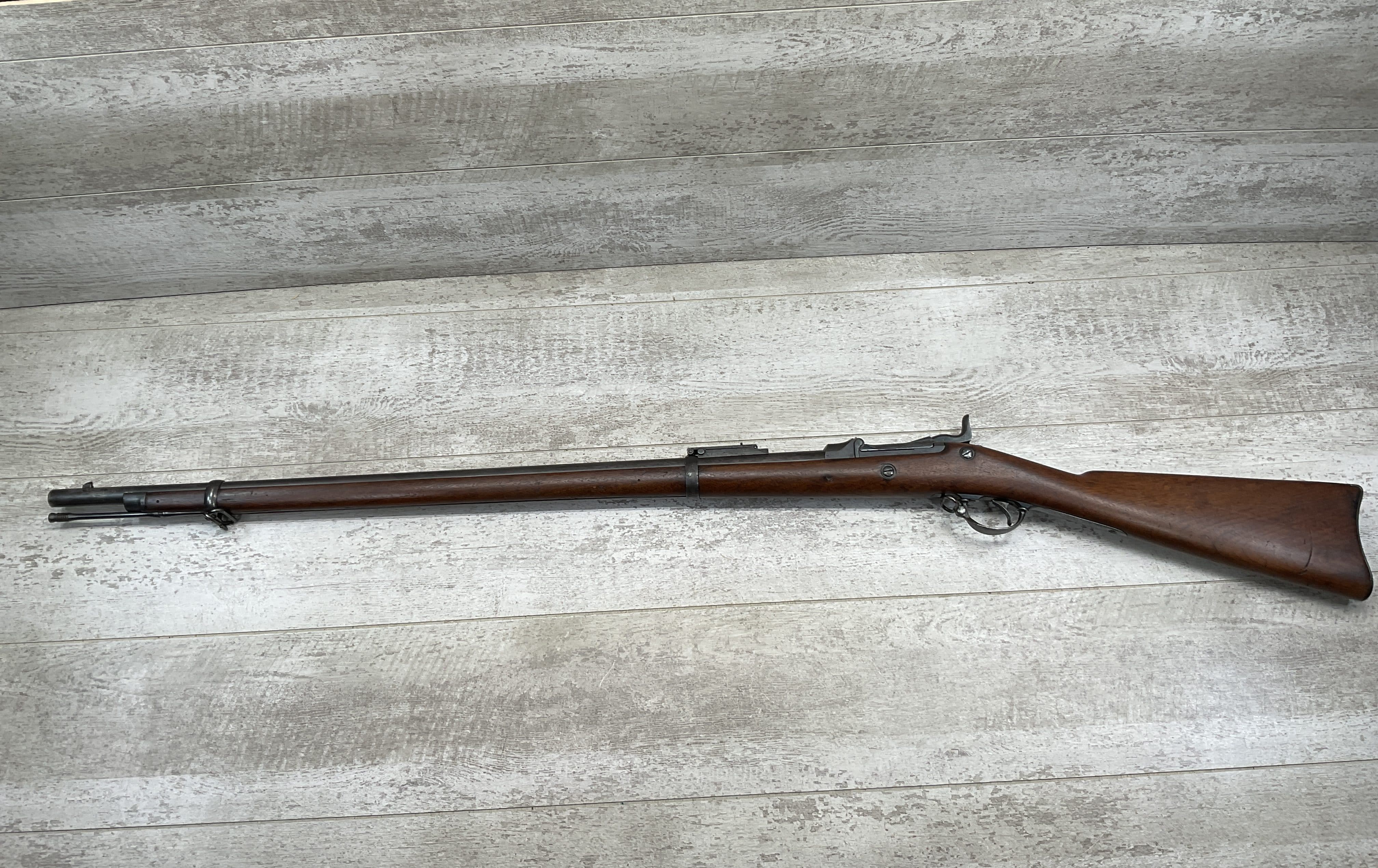 US SPRINGFIELD M1873 45-70 TRAPDOOR RIFLE, ANTIQUE - Checkpoint Charlie's