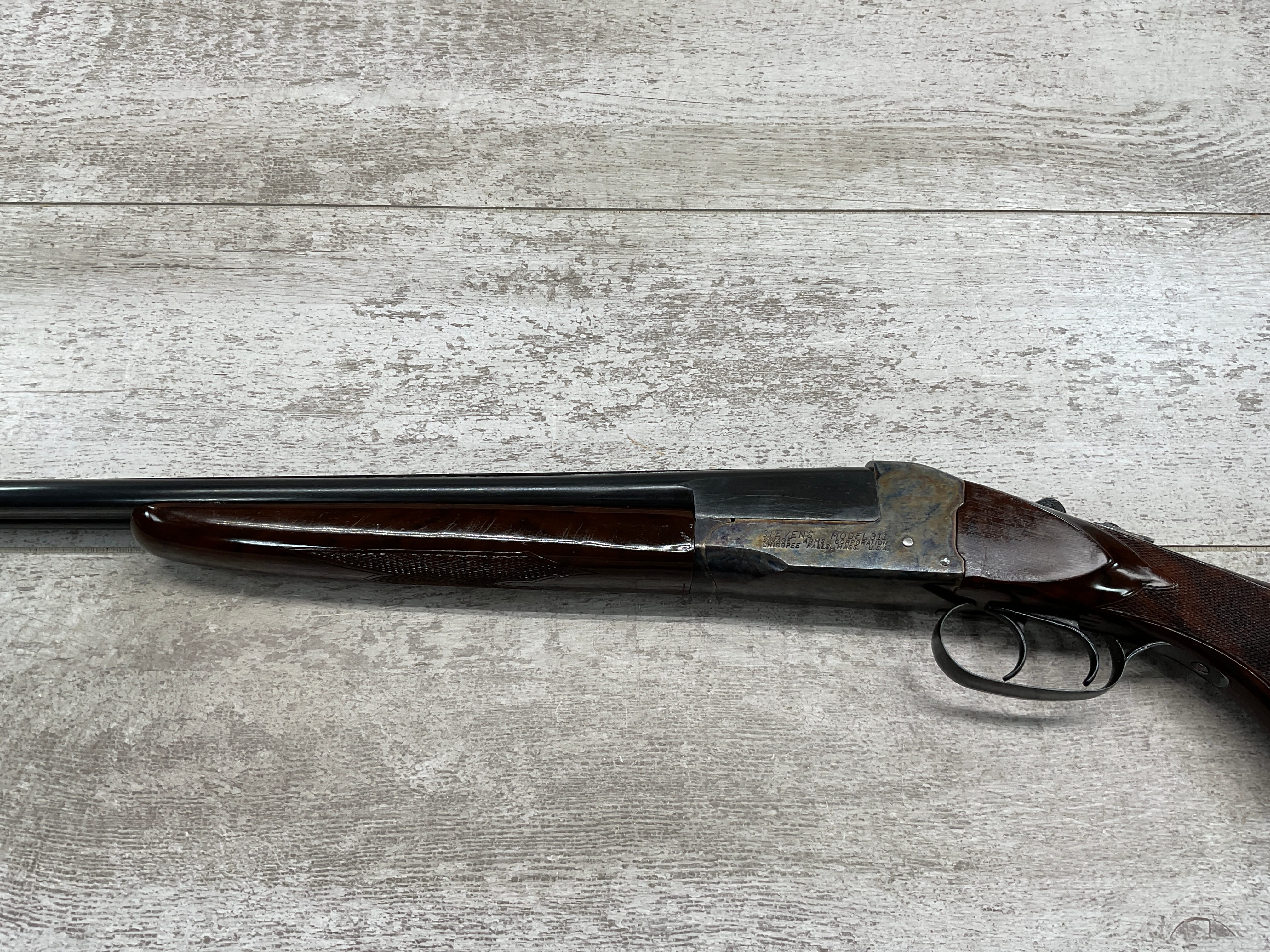 STEVENS MODEL 311 410 SXS SHOTGUNSTEVENS MODEL 311 .410 SXS BREAK ...