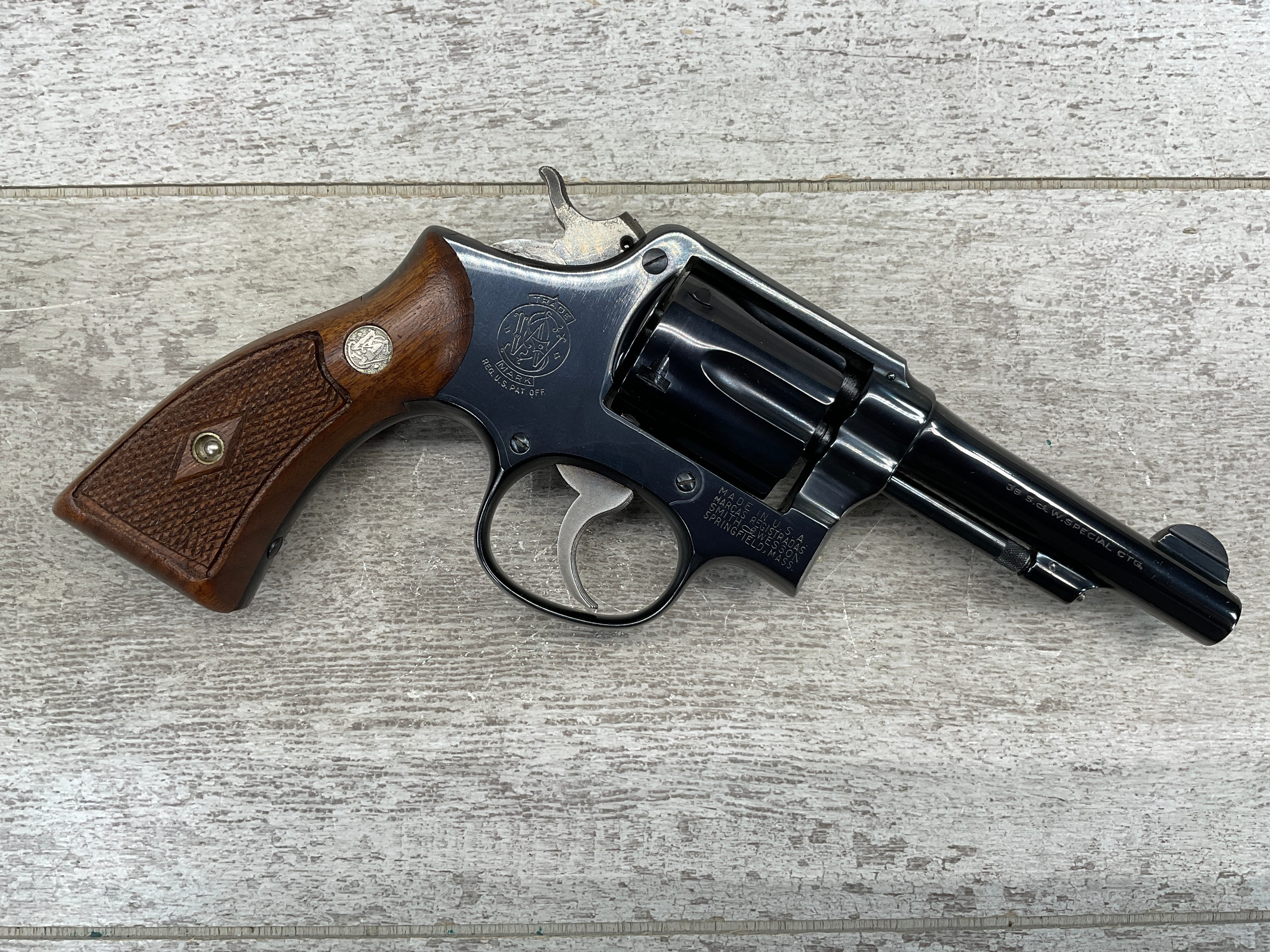 美品 希少KOKUSAI SMITH&WESSON 38 S&W SPECAL CTG 3 79