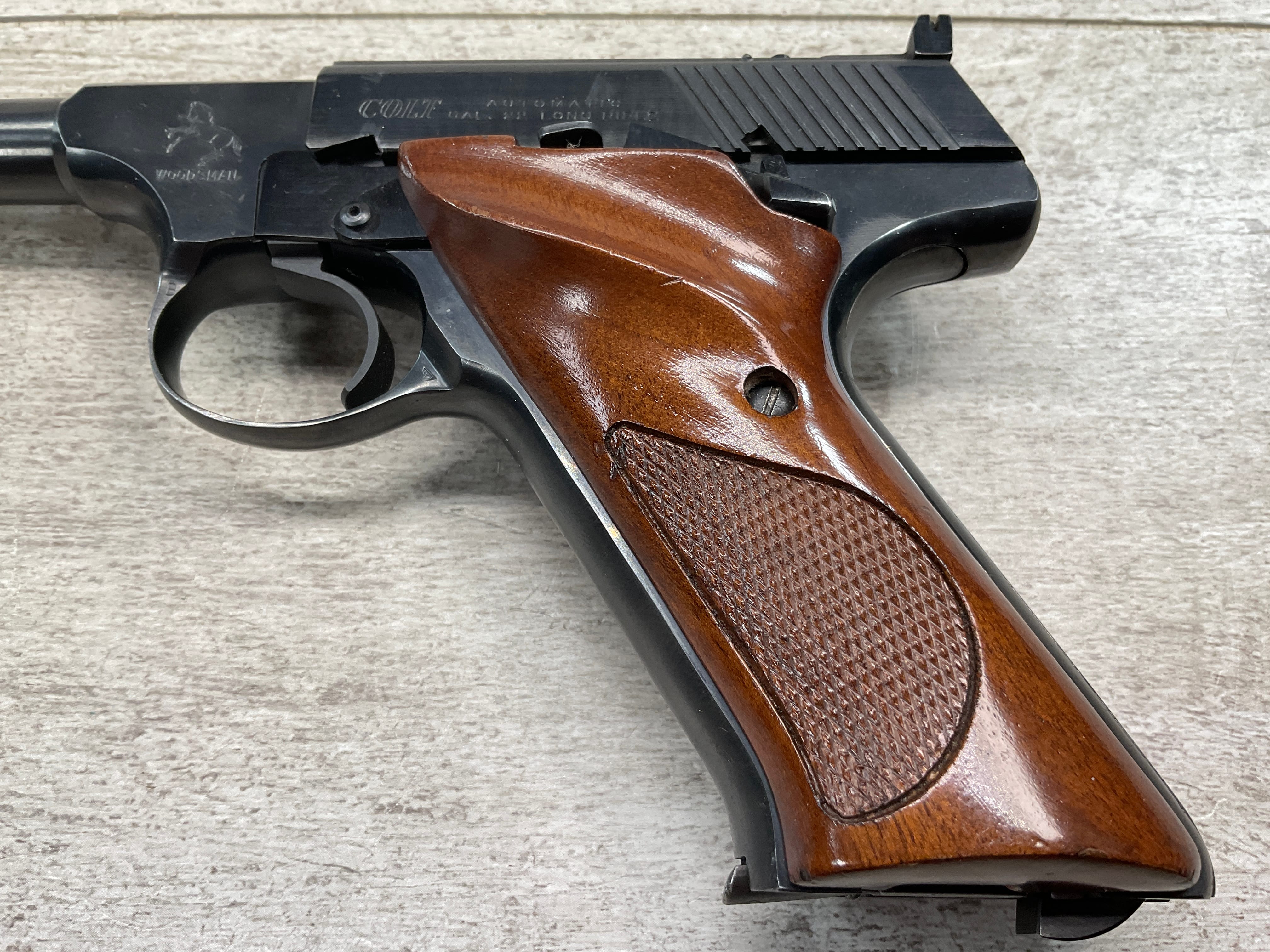 COLT WOODSMAN 3RD SERIES .22LR SEMI AUTO PISTOL, 1973 MFR #3