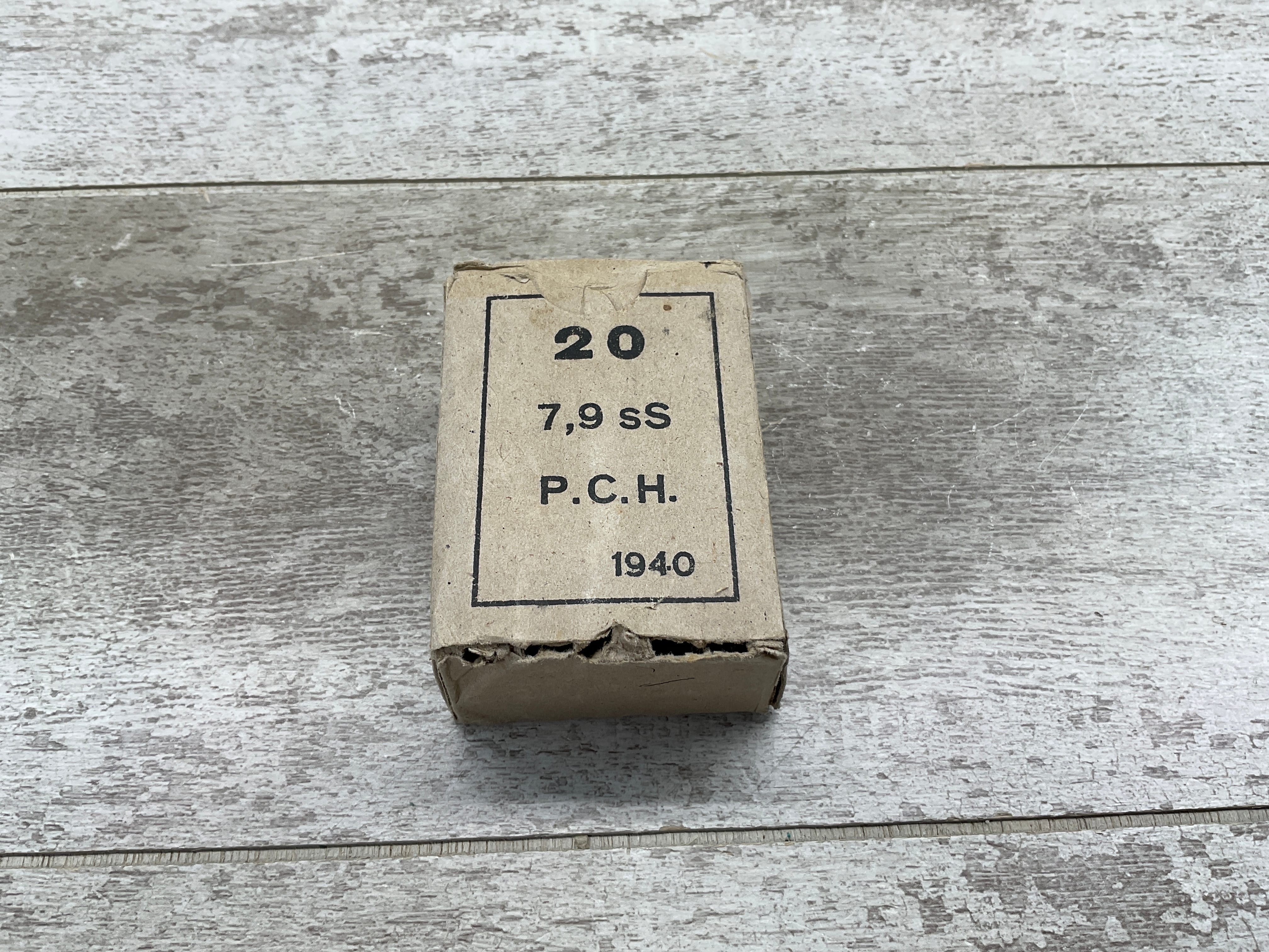7.9 MAUSER AMMO-20 ROUNDS, 8MM MAUSER - Checkpoint Charlie's