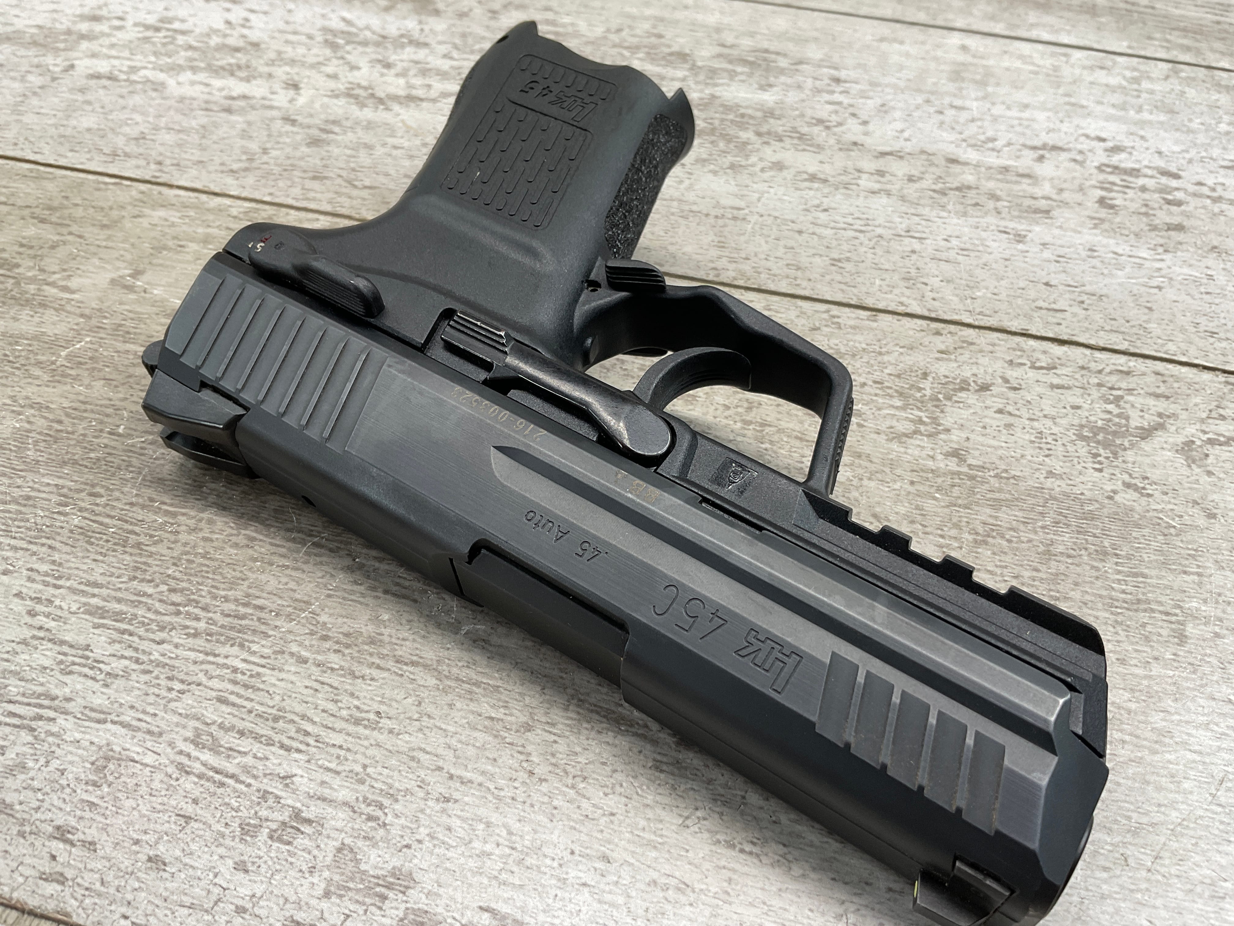 USP HECKLER & KOCH H&K USP V1 .45 ACP SEMI AUTO PISTOL, W/ NIGHT