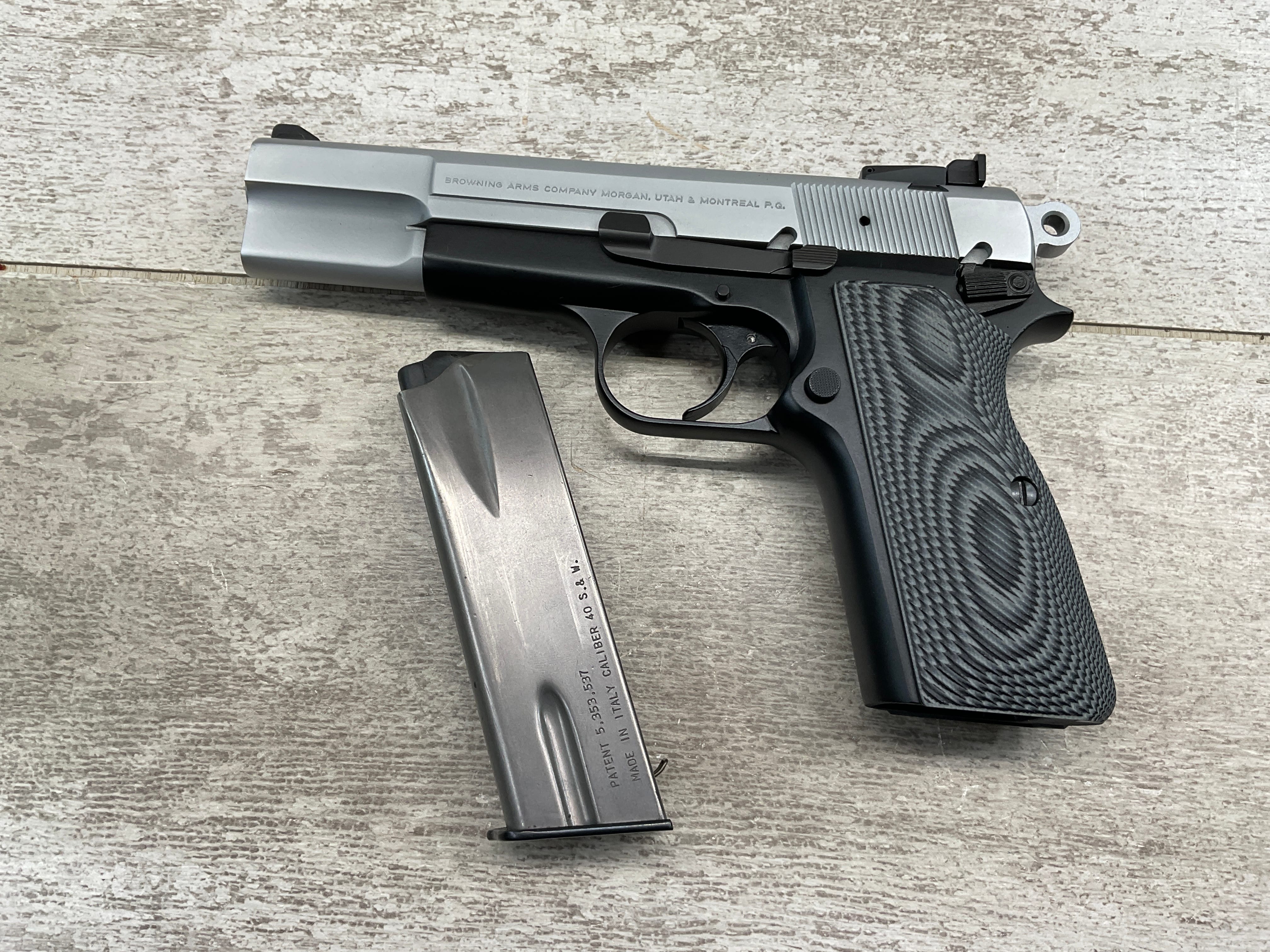 モ*ス様 呑*。様 F.N. BROWNING HI-POWER Mk-III Browning Hi Power MK III Pistol Replica - Silver – airsoft