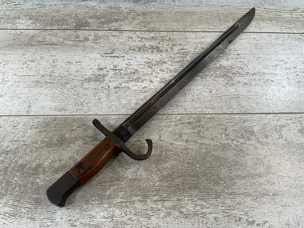 ソ連軍　bayonet鞘 Jinsen T30 Bayonet - Korean War Era Rework